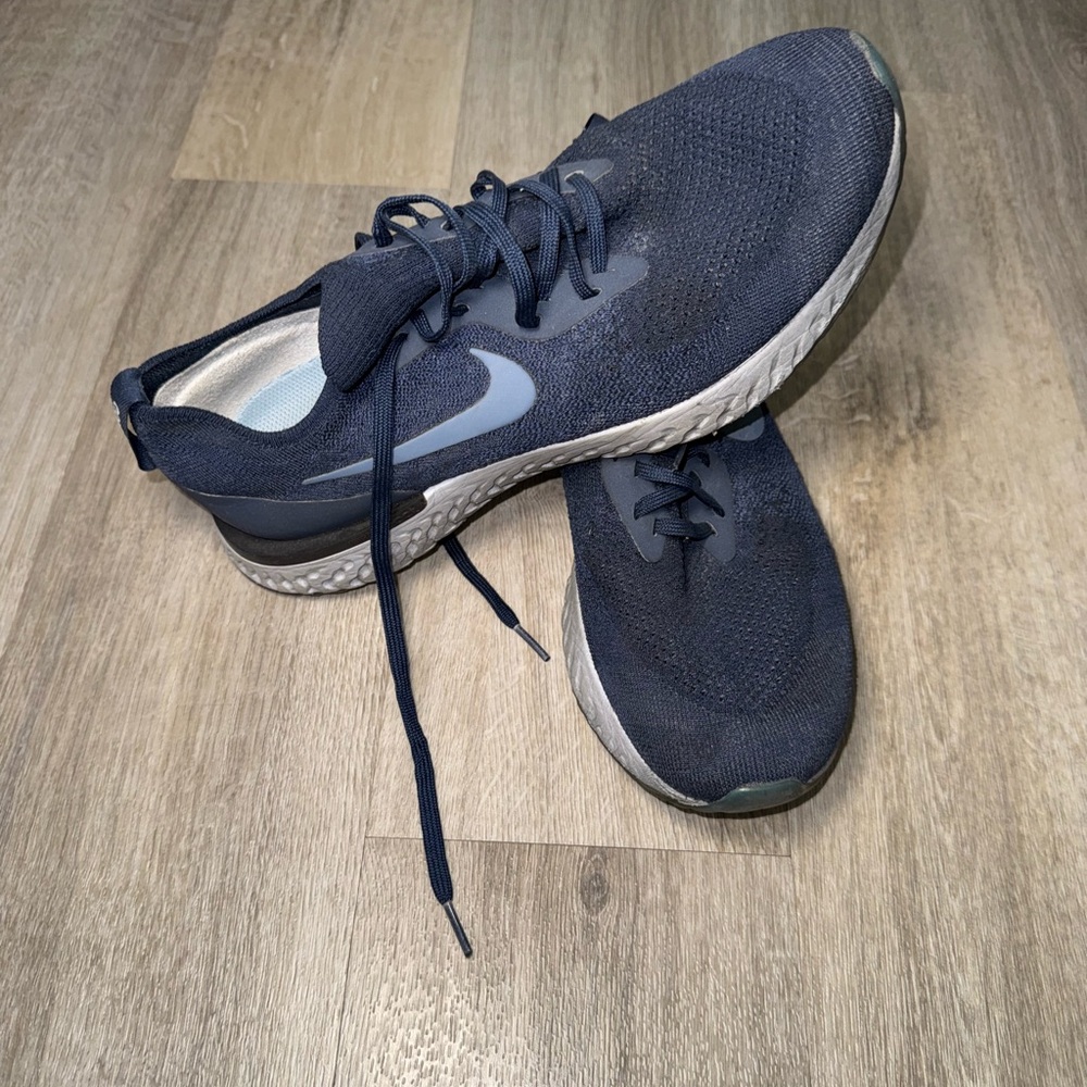 Nike React Navy Blue Running Shoes